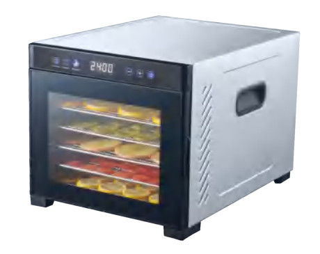 Dehydrator φρούτων εγχώριων ασημένιο 120V 1000W τροφίμων με το δίσκο πέντε