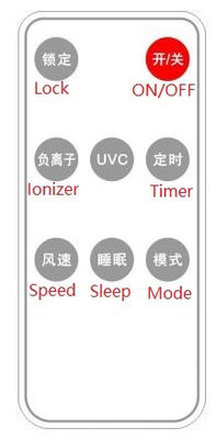 Room 360W 260m3/H Dust Removal Air Purifier Portable With UV Light