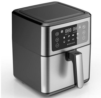 Heat Resistant Digital Kitchen Couture 7l Air Fryer ErP Certification